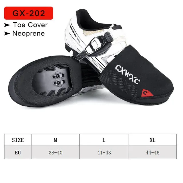 GIYO Waterproof Windproof Fleece Cycling Overshoes for Winter Ride
