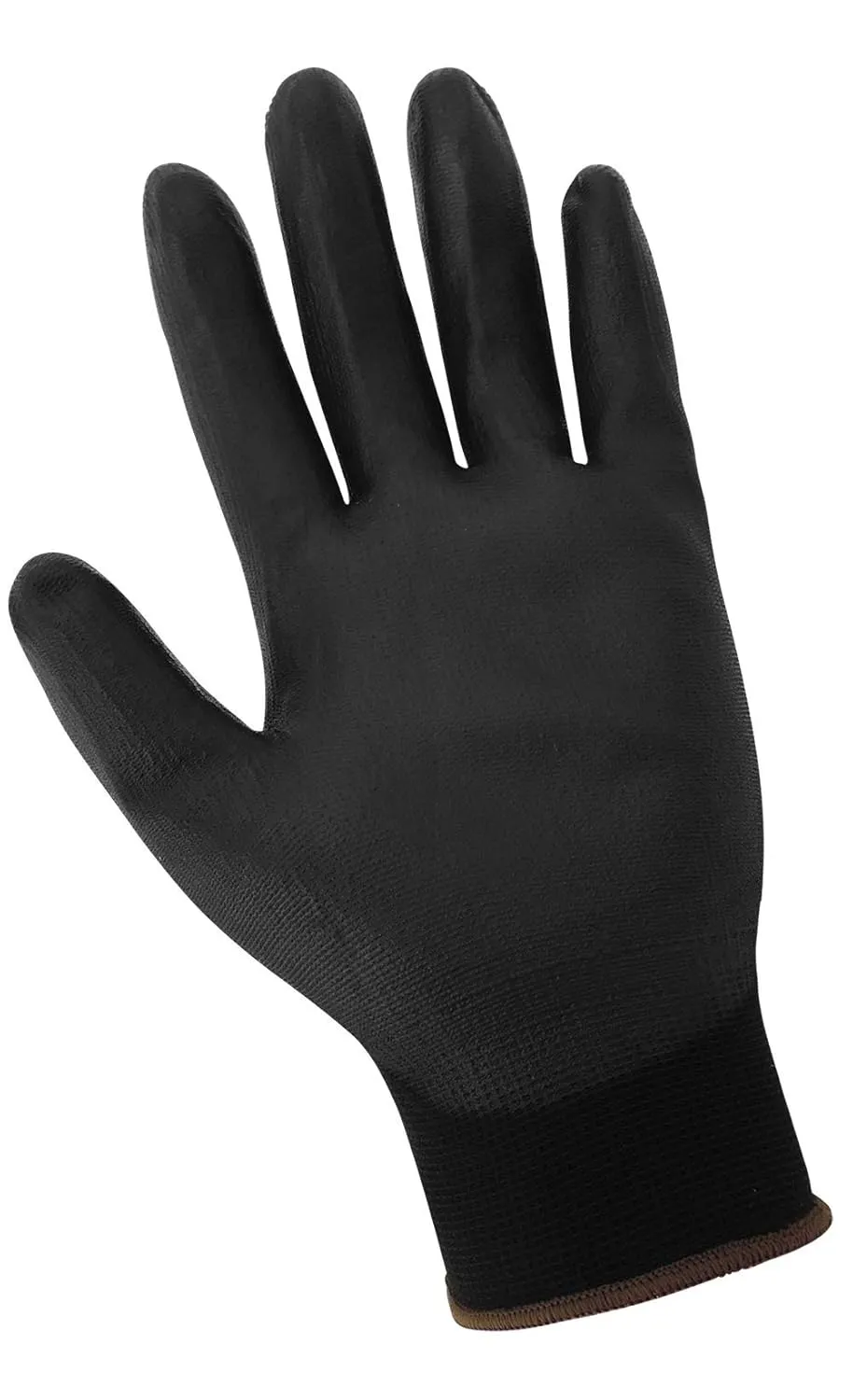 Global Glove - PUG-17-M PUG-17 - Lightweight Seamless General Purpose PU Dipped Glove - Medium - (Case of 144),Black
