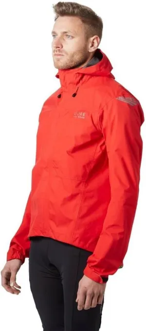 GORE BIKE WEAR Men’s Cycling Rain Jacket, Light, GORE-TEX, GT Paclite Jacket, Size XXL, Neon Yellow, JGPMEL