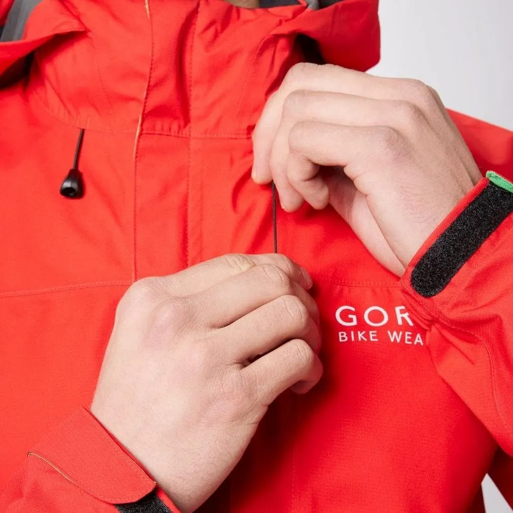 GORE BIKE WEAR Men’s Cycling Rain Jacket, Light, GORE-TEX, GT Paclite Jacket, Size XXL, Neon Yellow, JGPMEL