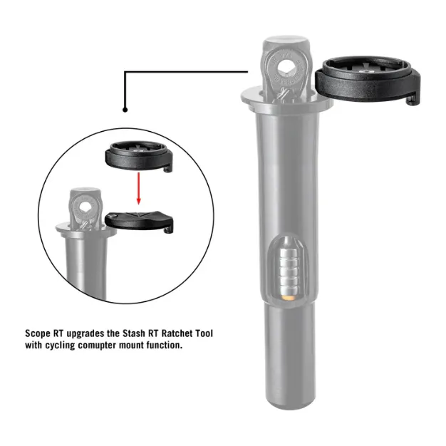 Granite Design Scope Computer Mount for Granite Stash RT Took Kit - Black