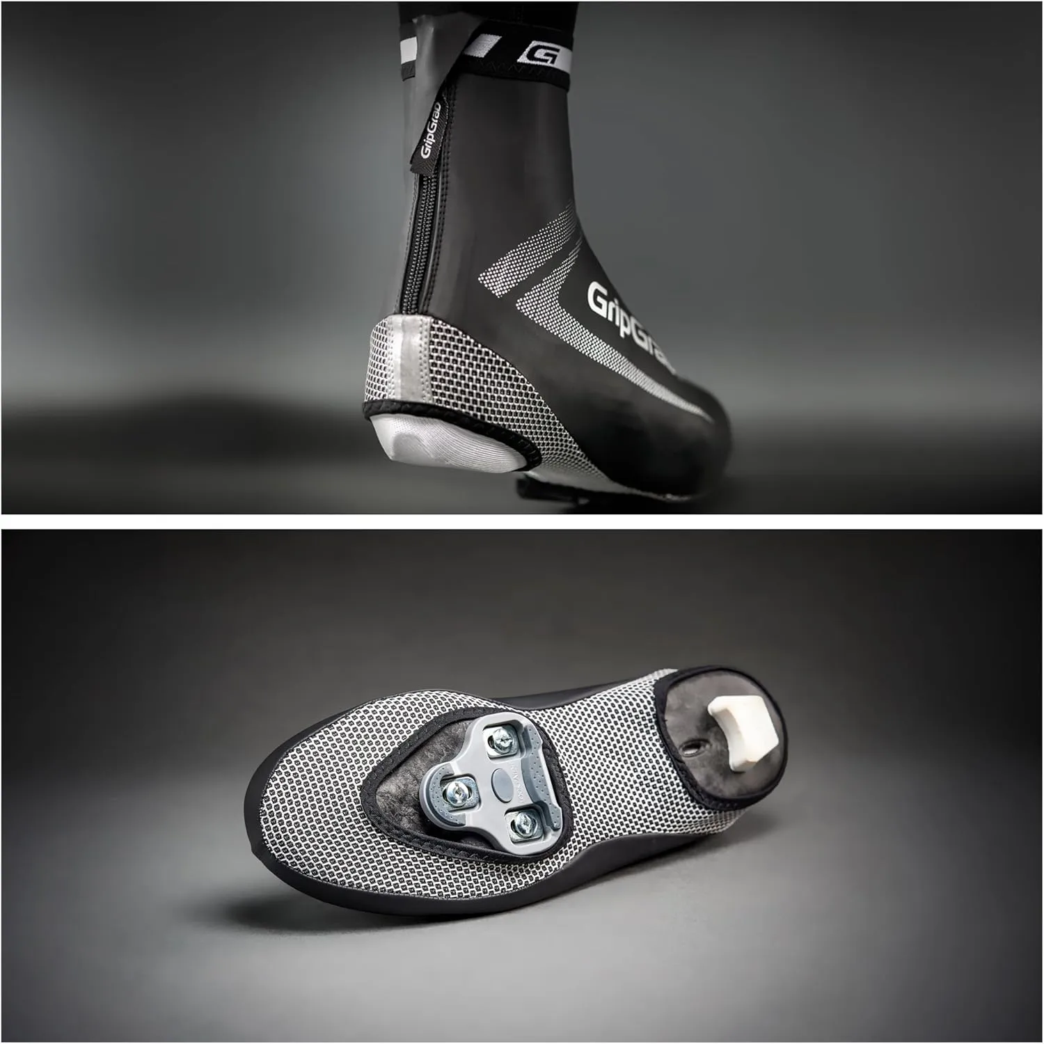 GripGrab RaceAqua Road Bike Waterproof Cycling Shoe Covers Rain Aero Overshoes Windproof Sleek Tight Fitting Gaiters