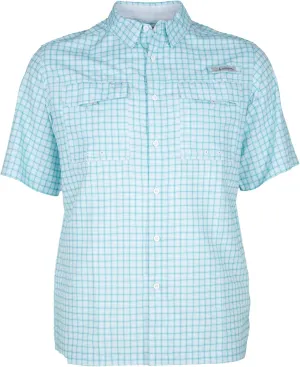 HABIT Men’s Fourche Mountain Short Sleeve River Guide Fishing Shirt - UPF 40  UV Protection