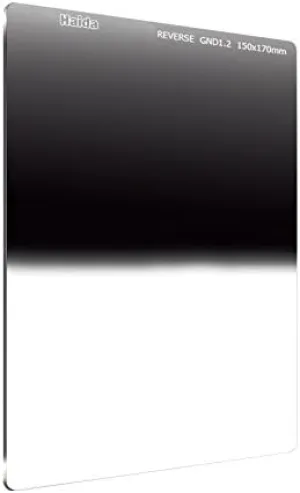Haida 150mm x 170mm Reverse Grad ND 1.2 Optical Glass Filter LEE Compatible
