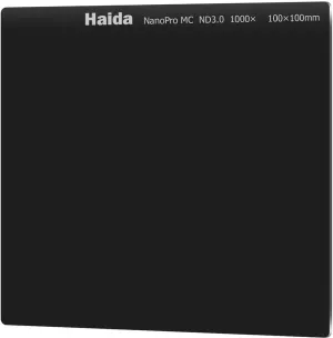 Haida NanoPro MC 100mm ND1000 Filter Optical Glass Neutral Density ND3.0 10 Stop 100 Cokin Z Compatible