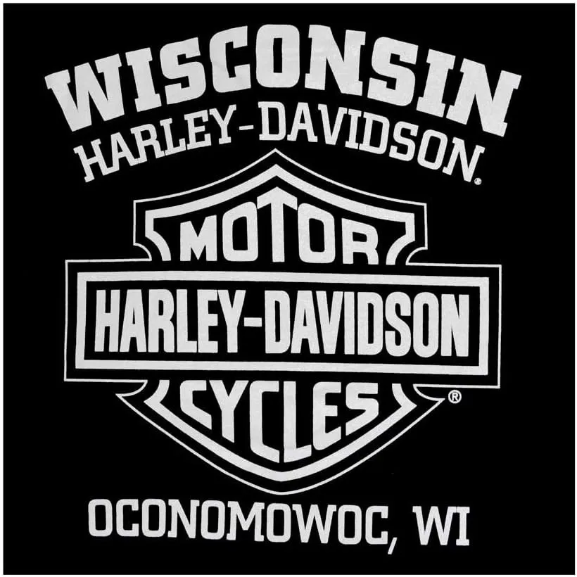 Harley-Davidson Men's Sweatshirt Willie G Skull H-D Pullover Black 30296648