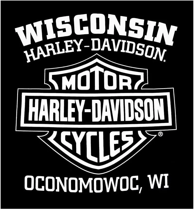 Harley-Davidson Men's T-Shirt, Hand Made Willie G Skull Distressed 30294030