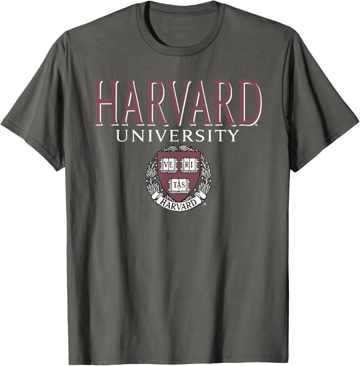 Harvard University Faded Veritas Crest T-Shirt