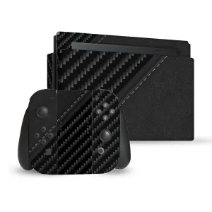 Head Case Designs Officially Licensed Alyn Spiller Leather Art Mix Vinyl Sticker Gaming Skin Case Cover Compatible With Nintendo Switch Console & Dock & Joy-Con Controller Bundle
