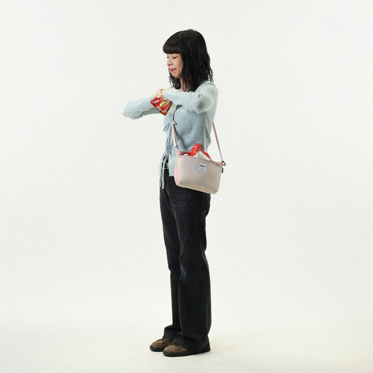 Hellolulu Cana Compact Utility Bag Recycled (Prism Pink/Pink Bean)