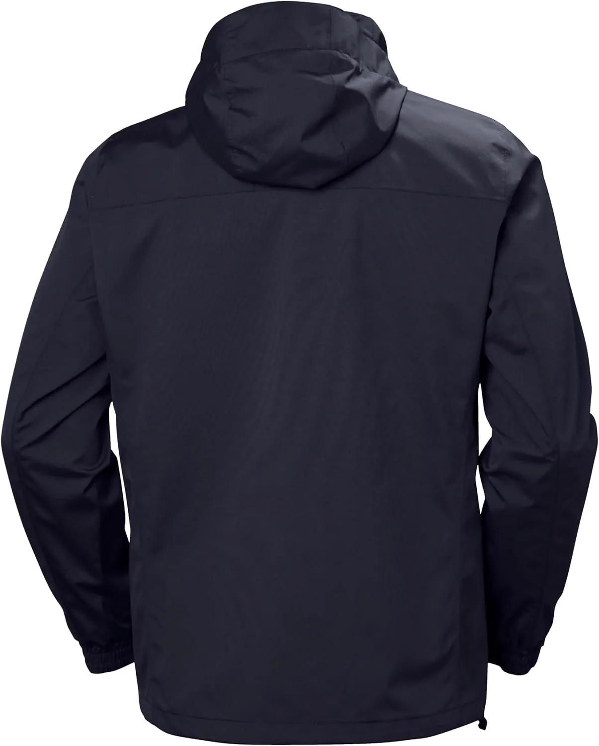 Helly Hansen Men's Dubliner Jacket Waterproof, Windproof, Breathable Shell Rain Coat with Packable Hood