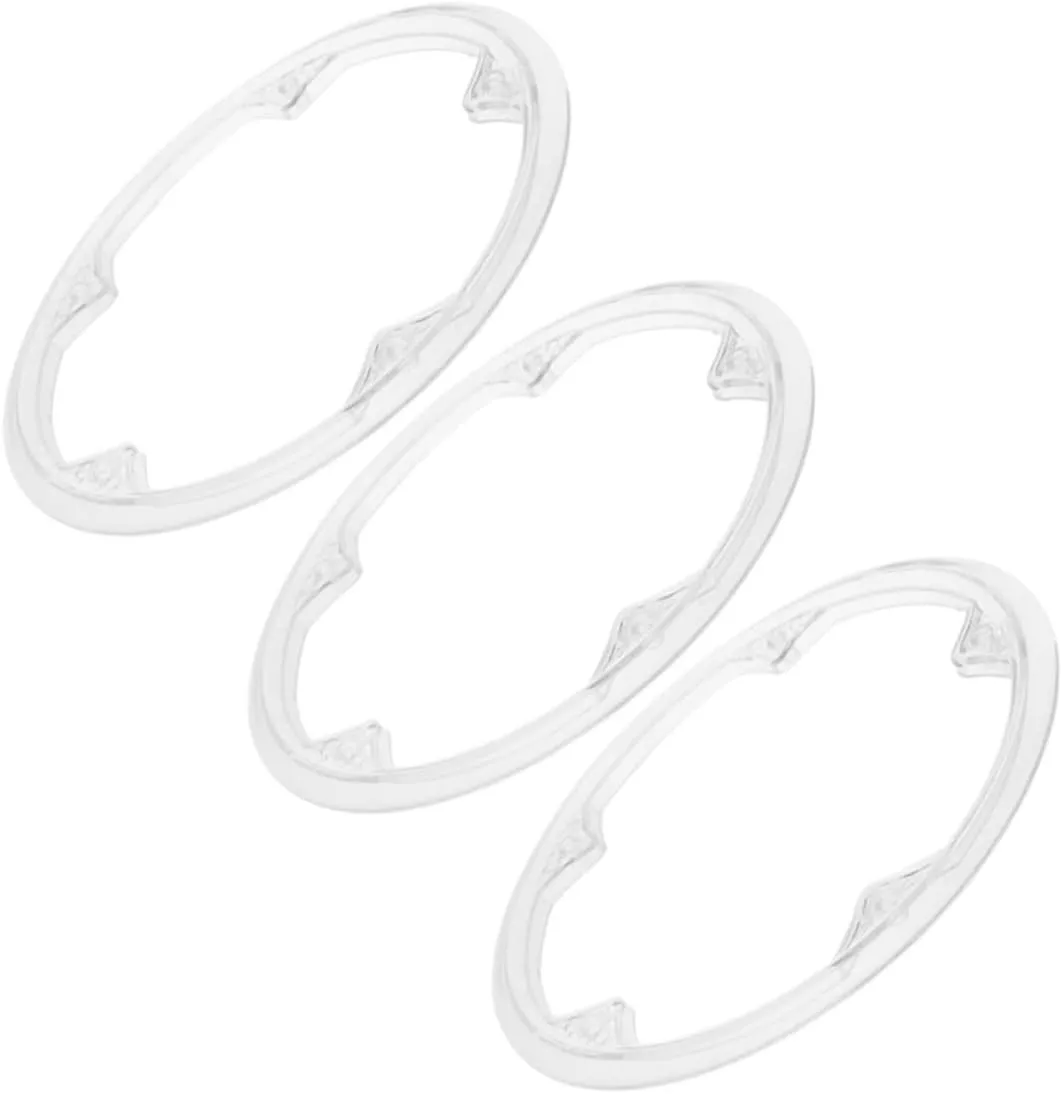 Hemoton 3Pcs Bicycle Chainring Protector Crankset Guard for Road Mountain Folding Bikes Lightweight Design for Enhanced Safety Cleanliness Durable Protection for Rugged