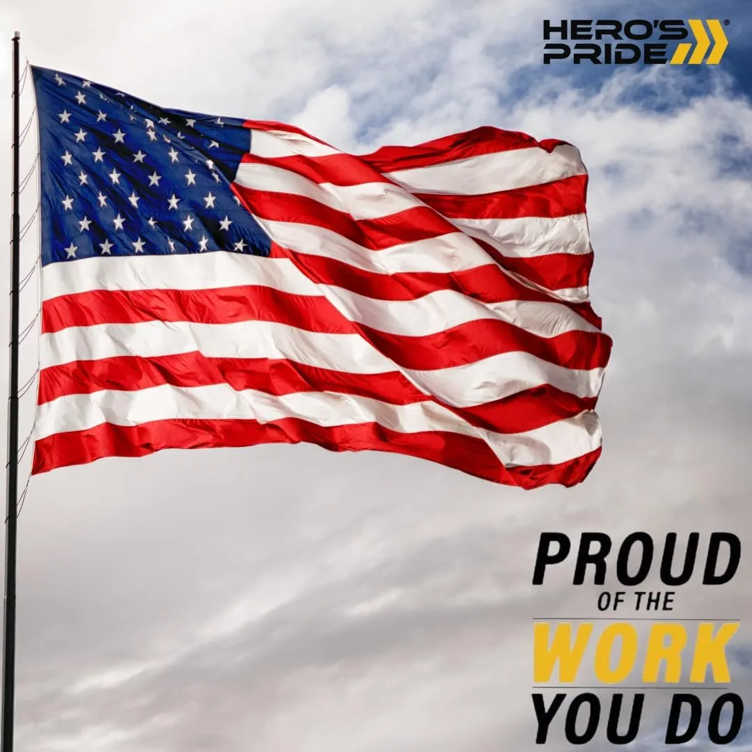 Hero's Pride 2.25" Leather Duty Belt, AirTek Basix Rugged Hook Lined Leather Belt, Quick Release Buckle, Plain Finish