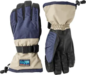 Hestra Unisex Gauntlet Sr 5-Finger Glove, Waterproof, Windproof Insulated Gloves for Skiing & Snowboarding, Men & Women