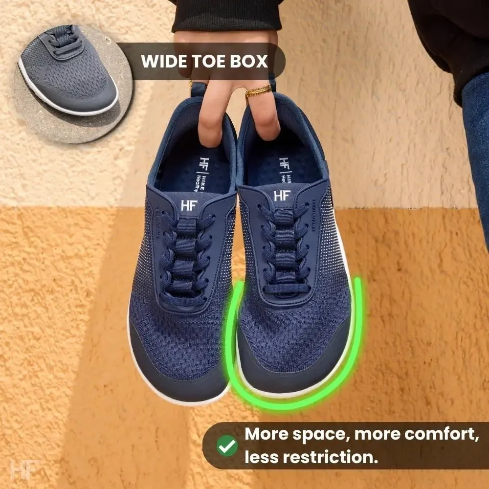 HF Stride – Hands-Off & Ergonomic Barefoot Shoes, Thin Sole & Ultra-Light, Effortless Wear Unisex