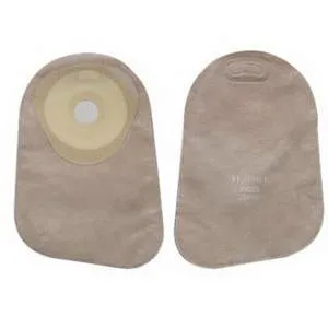 Hollister 82325 Premier Closed 9" Ostomy Pouch with Filter, SoftFlex Barrier, Beige - Pre-Sized 1 inch (25mm), Box of 30