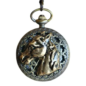 Horse Pocket Watch Pendant