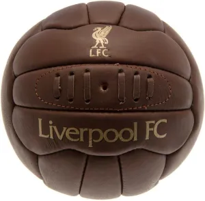 Hy-Pro Officially Licensed Liverpool F.C Heritage Ball | Size 5, Brown, Merchandise, Collectible for Kids and Adults