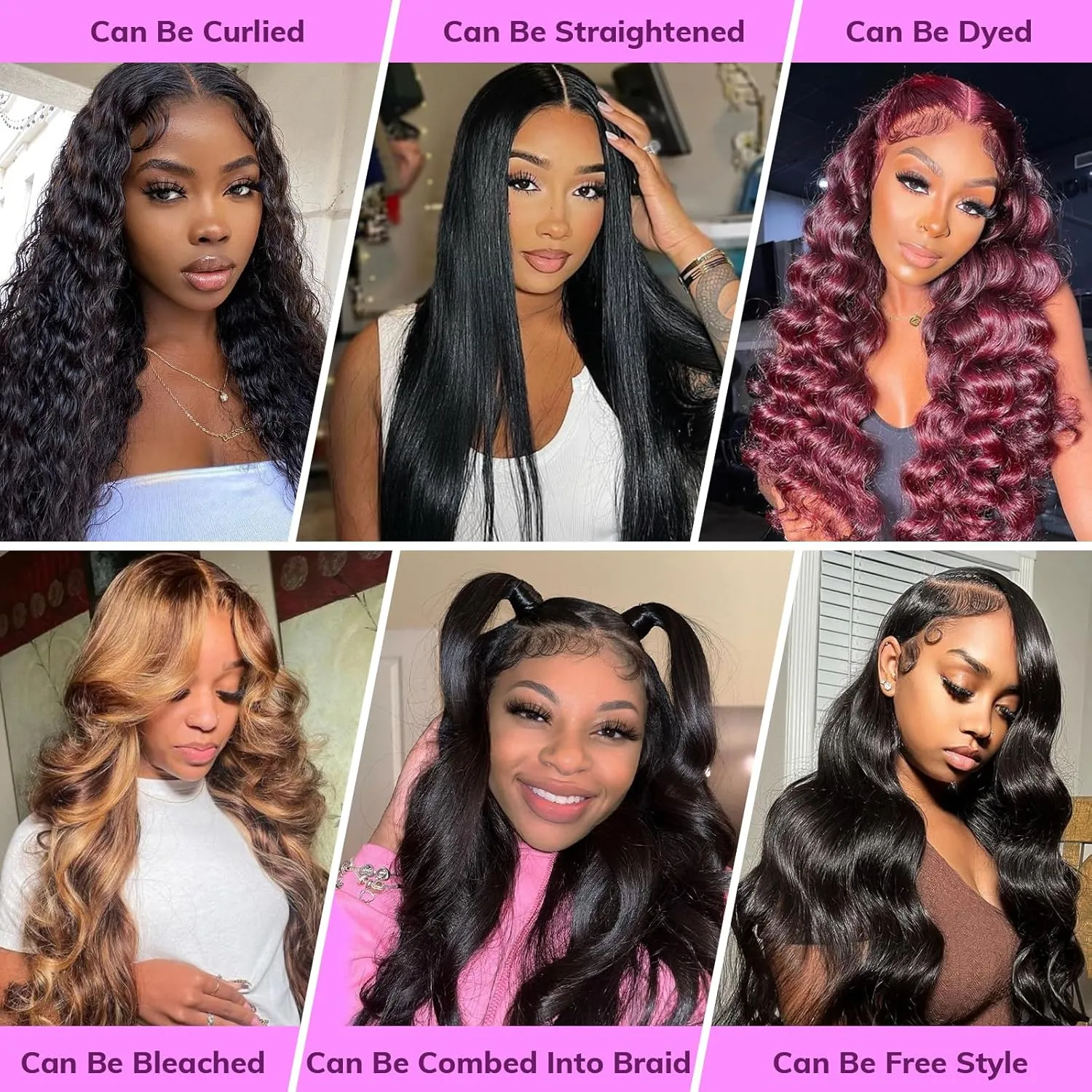 IDN BEAUTY SKINLIKE REAL 13X4 HD Lace Full Frontal Wigs Human Hair 20 Inch 180% Density Body Wave Natural Black 0.1MM Ultra Thin HD lace Frontal Wig Bleached Single Knot Pre Plucked Glueless Wig