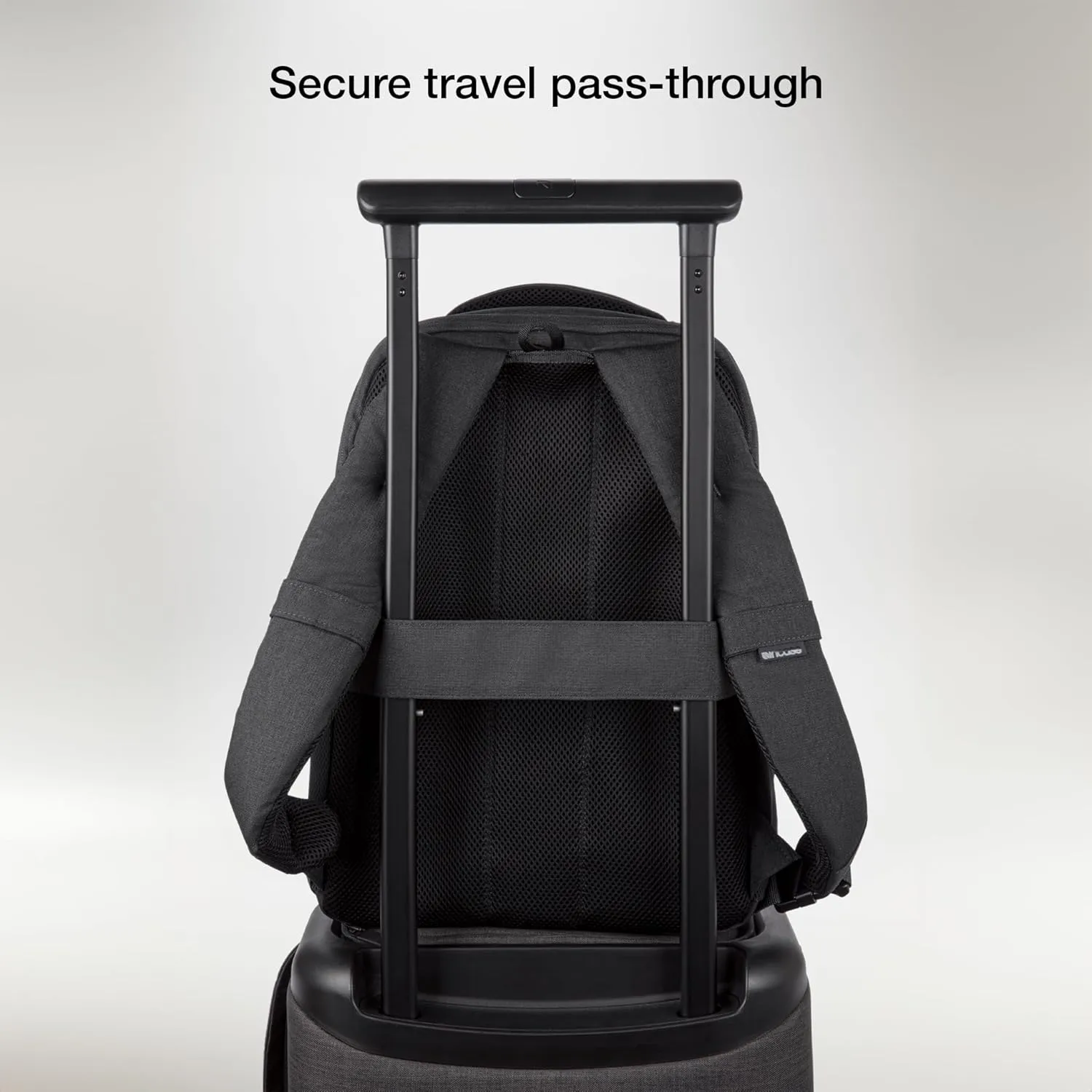 Incase Facet 20L Durable Travel Backpack   Laptop Bag with Computer Sleeve with Quick Release Strap - Carry On Backpack (Black, 20L)