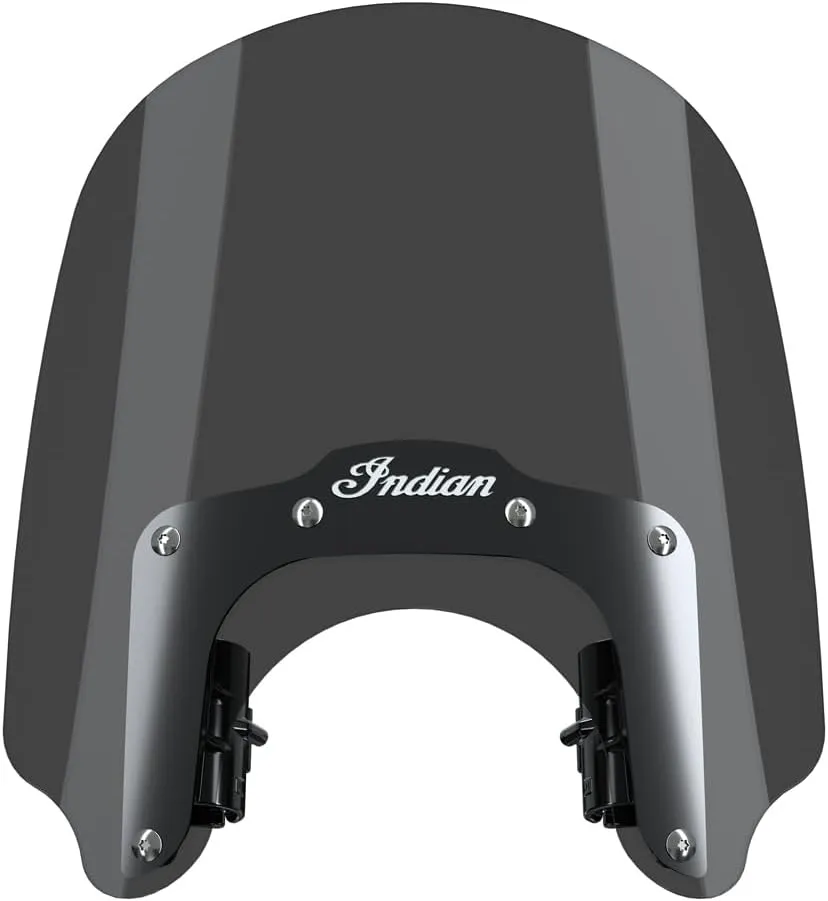 Indian Motorcycle 14 in. Quick Release Touring Windshield Low, Tinted
