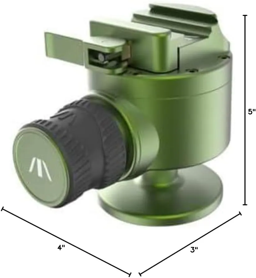 Invert60 Ball Head - 60mm, compatiable with a Variety of Equipment Lightweight, Quick Release