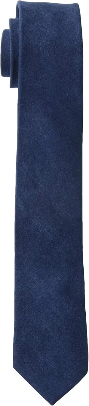 Isaac Mizrahi mens Suede Necktie