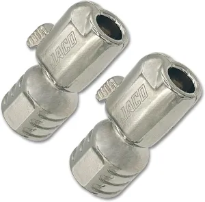 JACO Lightning S-Series Tire Air Chuck - 1/4" F-NPT (Open Flow) (2-Pack)