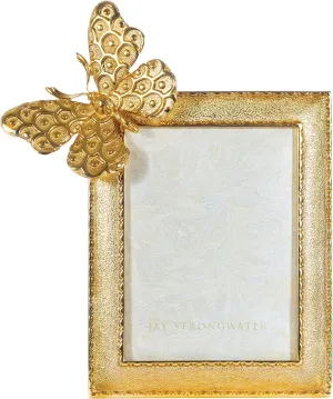 Jay Strongwater Juno Butterfly 3" x 4" Frame