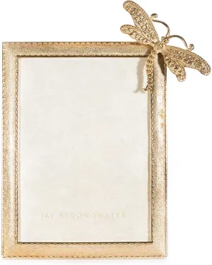 Jay Strongwater Tori Dragonfly 5" x 7" Photo Frame