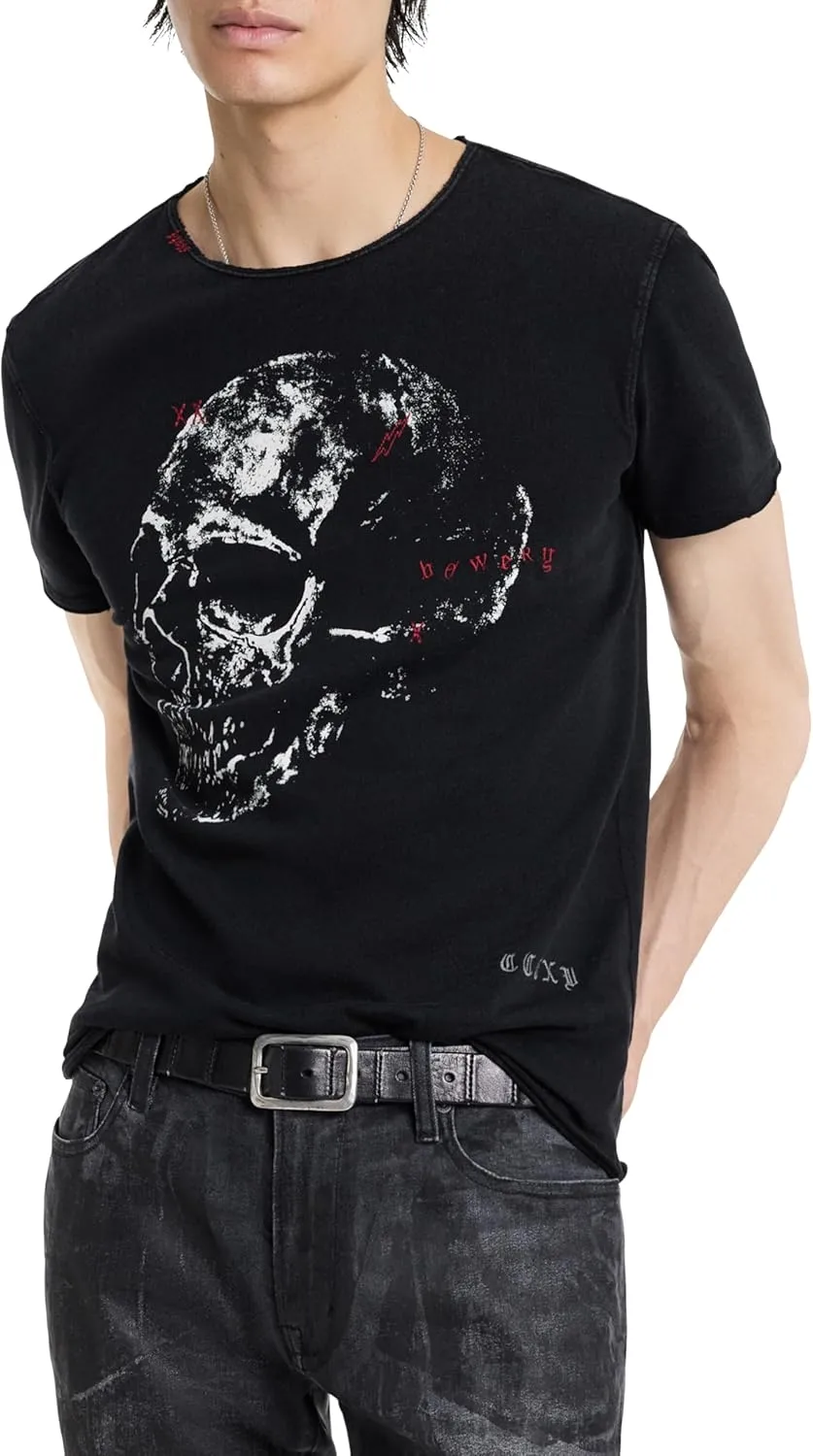 John Varvatos Men's Bowery Skull Tee
