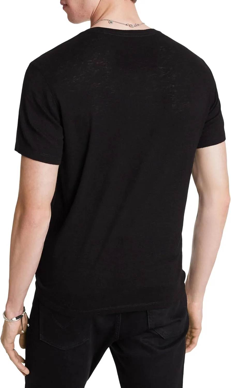 John Varvatos Men's Oil Skull Tee