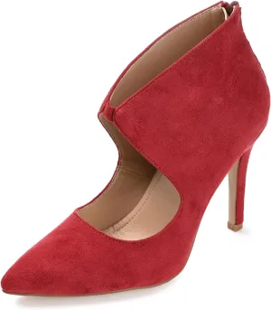 Journee Collection Womens Junnper Faux Suede Booties