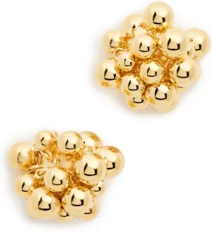 Kenneth Jay Lane Women's Gold Cluster Button Earrings