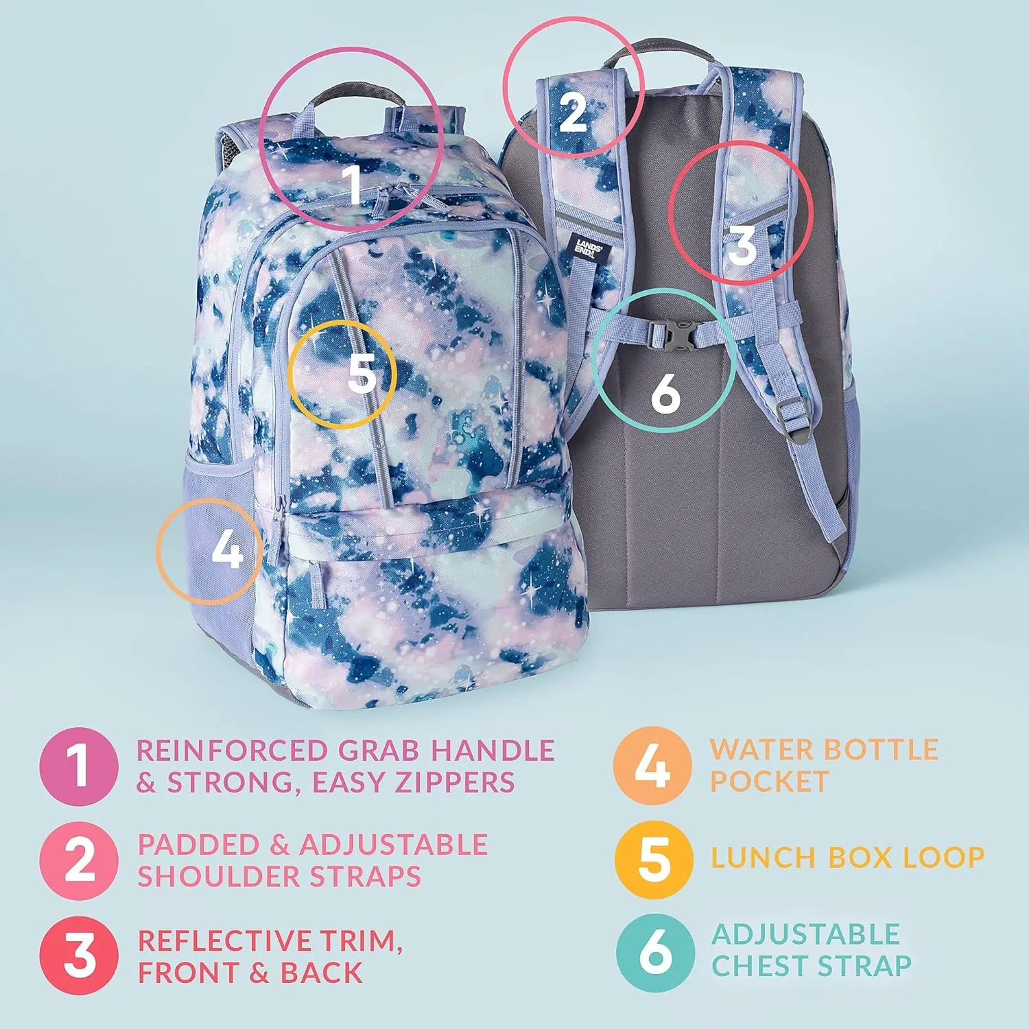 Kids' ClassMate Large Backpack Black