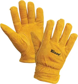 Kinco Kids' Suede Cowhide Driver