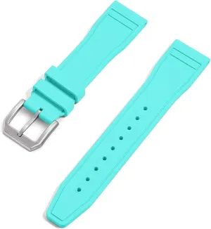 KLVN Grade Fluororubber FKM 20mm 21mm 22mm Watch Strap Diving Waterproof Quick Release Watchbands