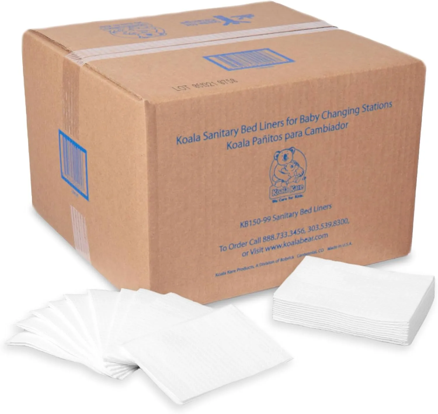 Koala Kare KB150-99 Baby Station Bed Liners - 500 / CS