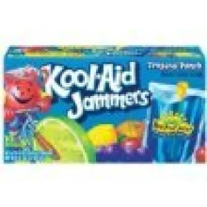 Kool-Aid Jammers Tropical Punch Juice Pouches- 10 PK