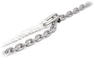 Large Anchor Chain Snubber with Nylon Rope