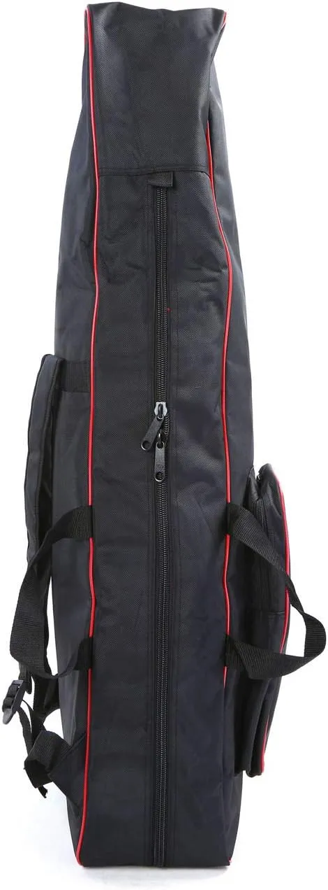 LEONARK Fencing Draw-bar Wheel Bag for Epee Saber and Foil - Hema Sword Bag Trolley Case for Fencing Suit and Mask