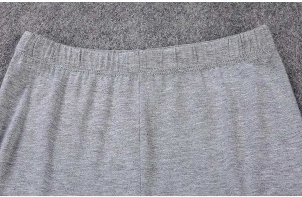 Liang Rou Women's Scoop Neck Long Johns Ultra Thin Modal Thermal Underwear Top & Bottom Set