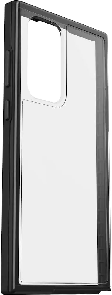 LifeProof See Case for Samsung Galaxy S22 Ultra, Shockproof, Drop Proof to 2 Meters, Ultra-Slim, Protective Thin Clear Case, Sustainably Made, Clear/Black