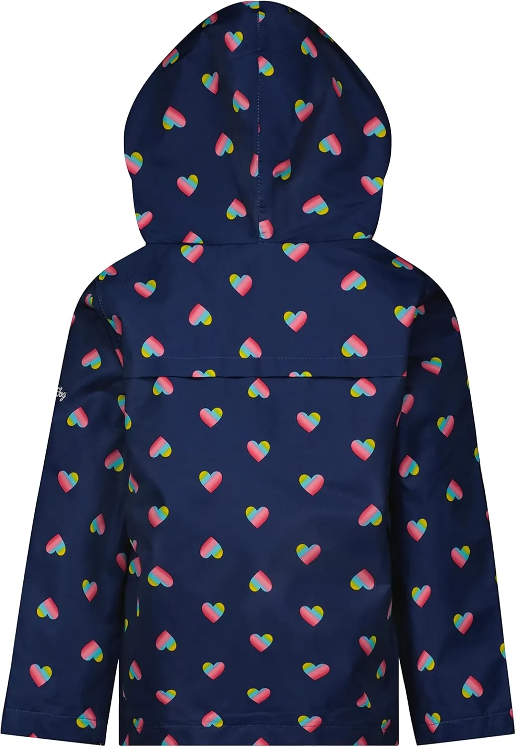 LONDON FOG Girls Waterproof Rain Suit for Kids Hooded Jacket and Splash Pant Set