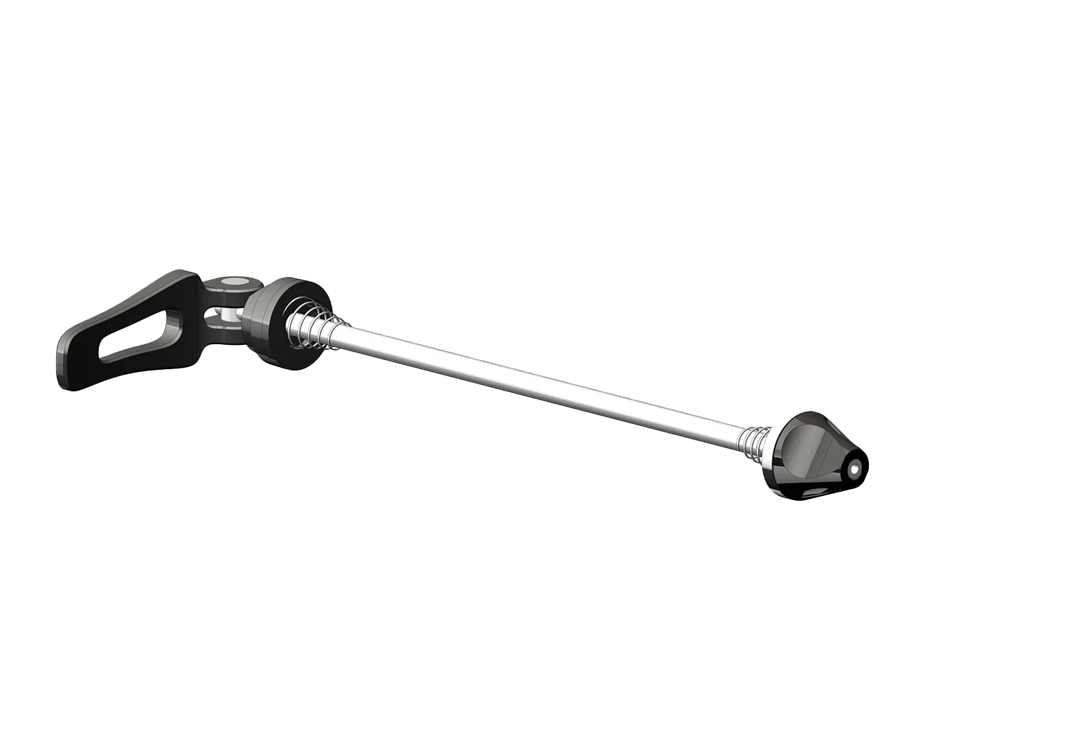 Long Quick-Release Skewer for clamping width 170 - 180 mm, with universal adapter