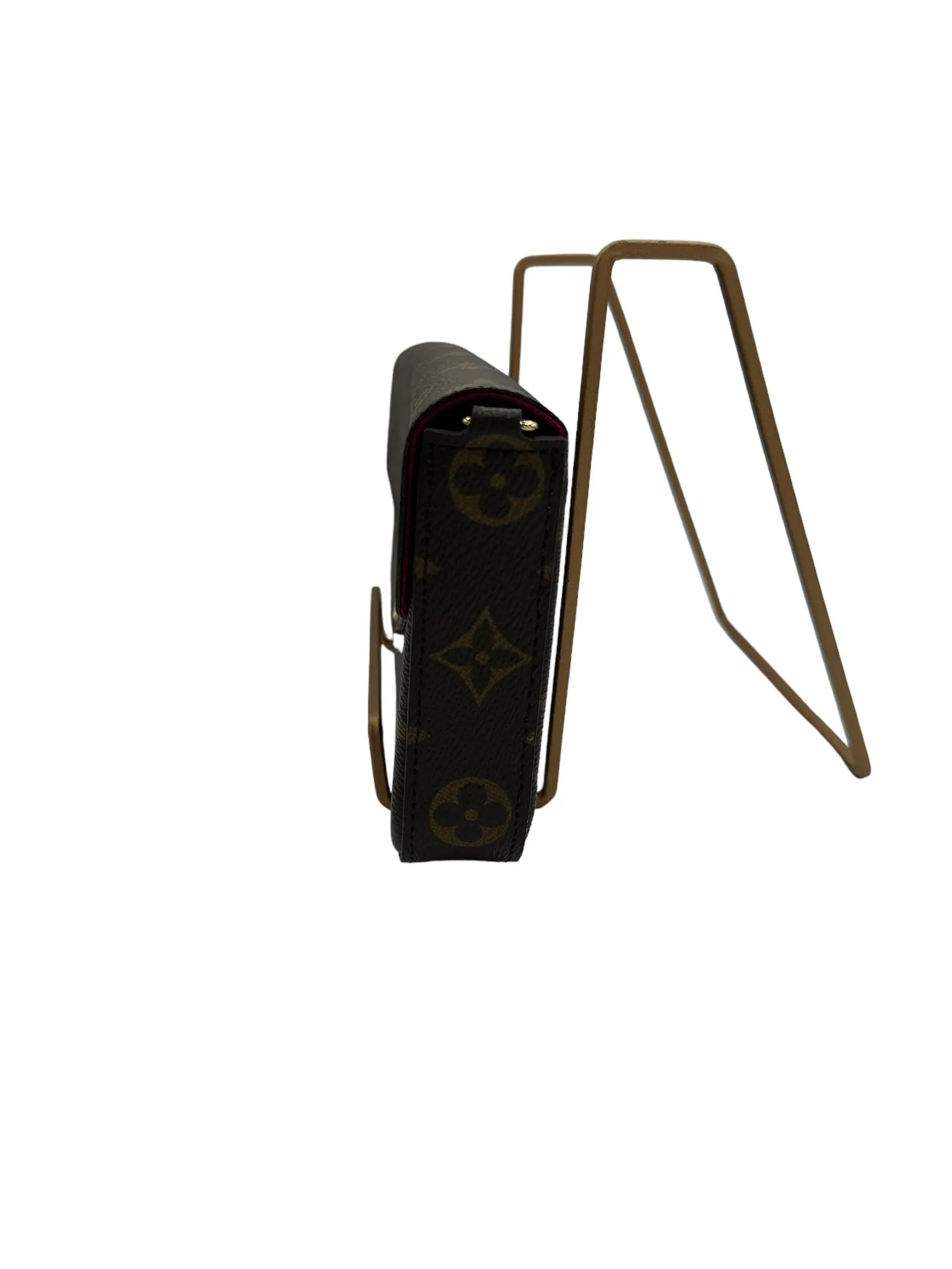LOUIS VUITTON - Monogram Coated Canvas Felicie Pochette Crossbody Bag