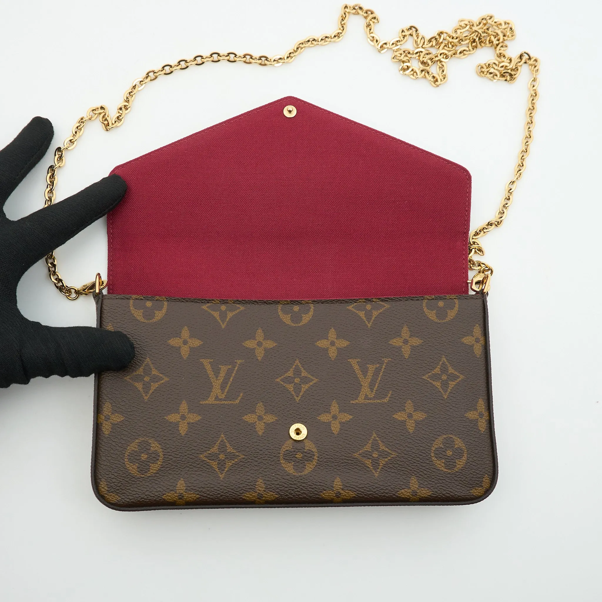 Louis Vuitton Monogram Félicie Pochette Bag