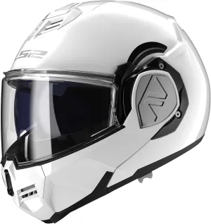 LS2 Helmets Advant Modular Helmet (Gloss White - X-Small)