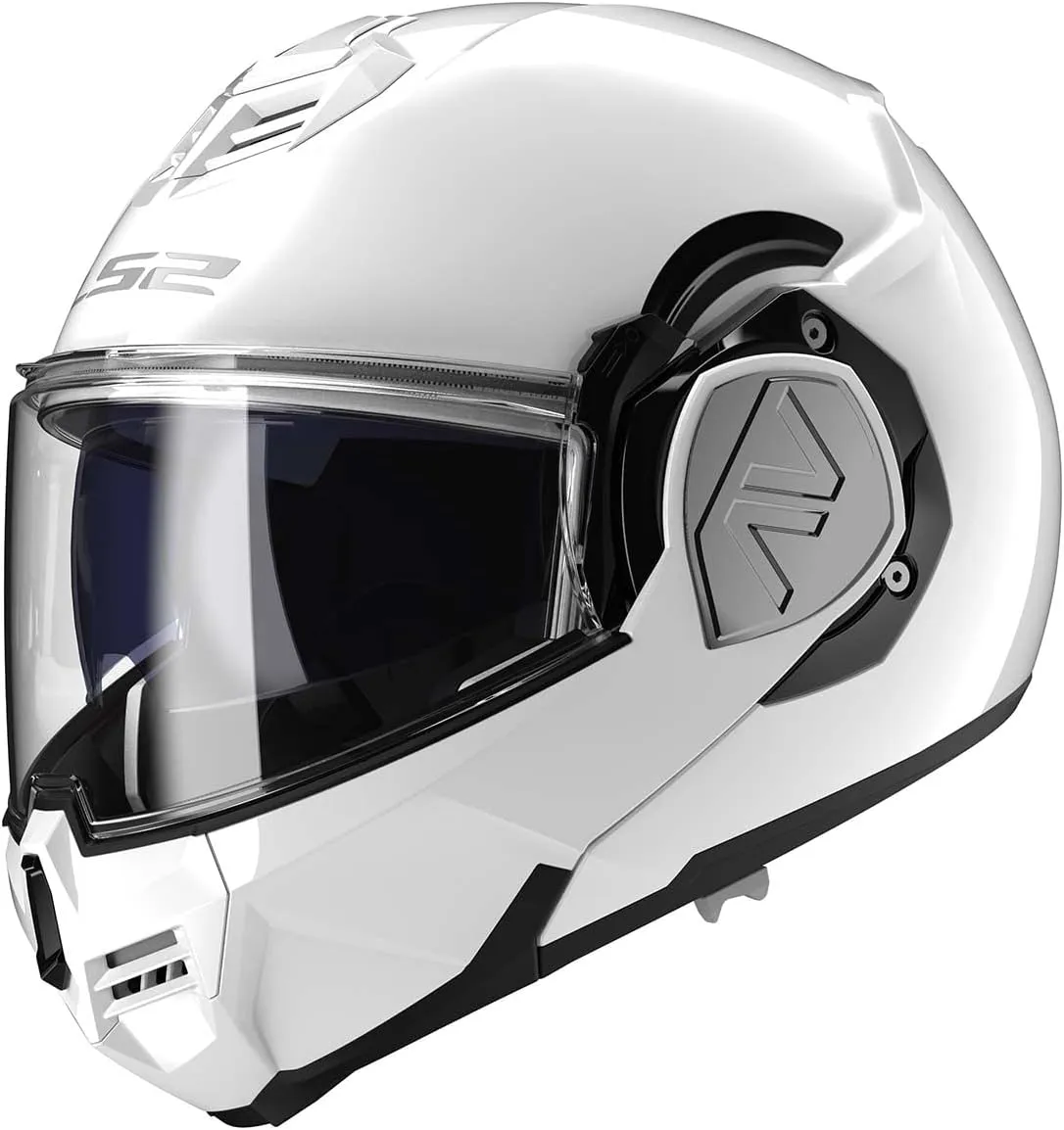 LS2 Helmets Advant Modular Helmet (Gloss White - X-Small)