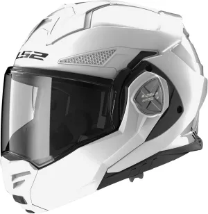 LS2 Helmets Advant X Modular Helmet (Gloss White - X-Large)